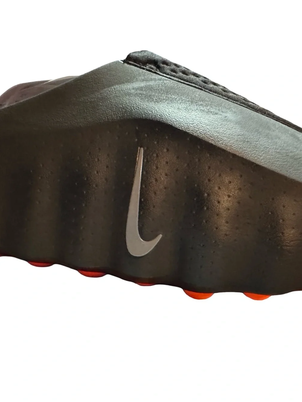 Nike Men’s Black Slide Clog with Ripple Sole